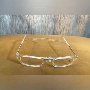 CLIC MAGNETIC READING GLASSES CLEAR +1.25